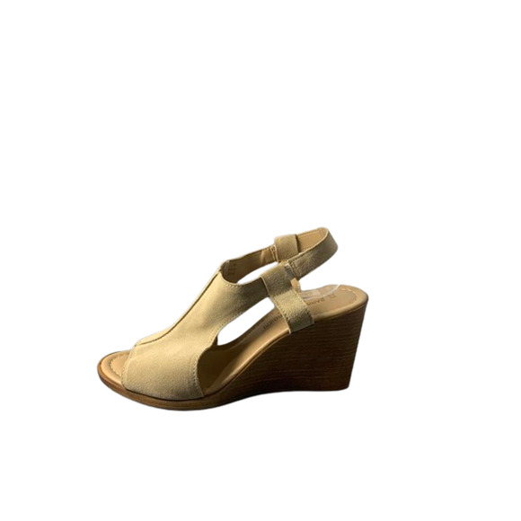 Barbara Barbieri Womens Beige Wedge Sandals Size 10M - Picture 6 of 8